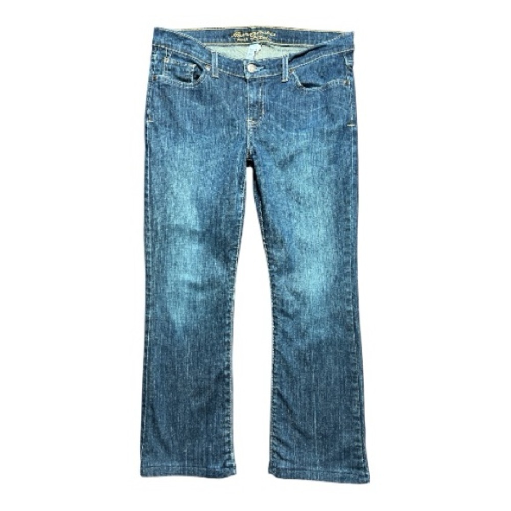 Abercrombie & Fitch Stylish Blue Boot Cut Jeans for Women size 8S